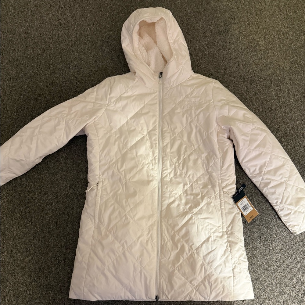 Women’s north face fleece lined coat